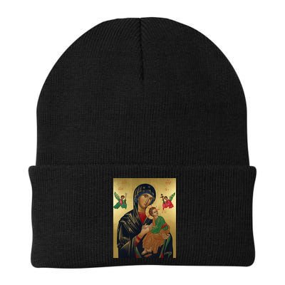 Mother Mary And Jesus Beanie