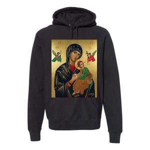 Mother Mary And Jesus Premium Hoodie