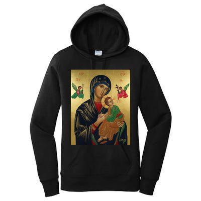 Mother Mary And Jesus Women's Pullover Hoodie