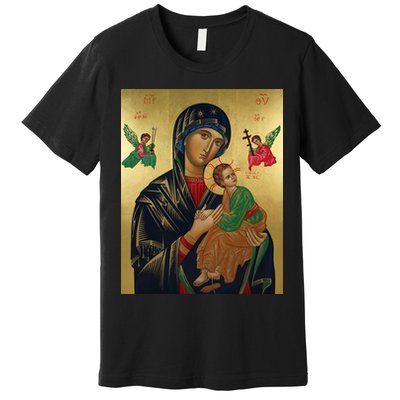 Mother Mary And Jesus Premium T-Shirt