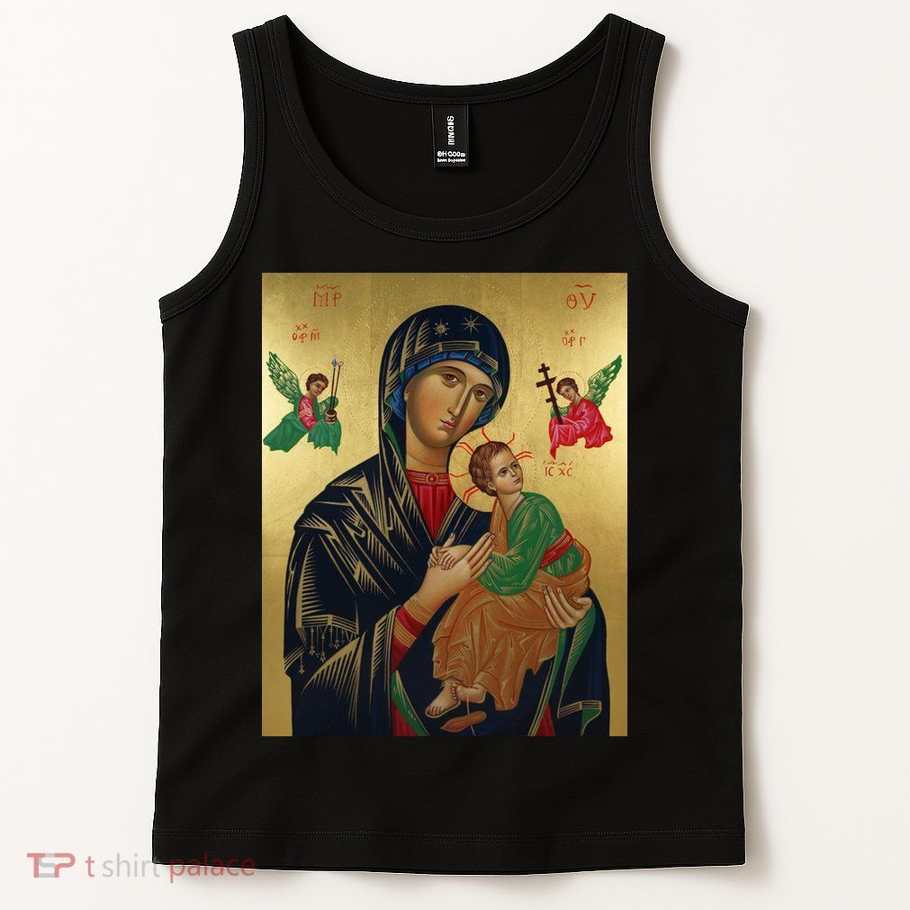 Mother Mary And Jesus Tank Top