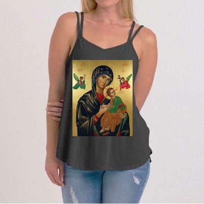 Mother Mary And Jesus Women's Strappy Tank