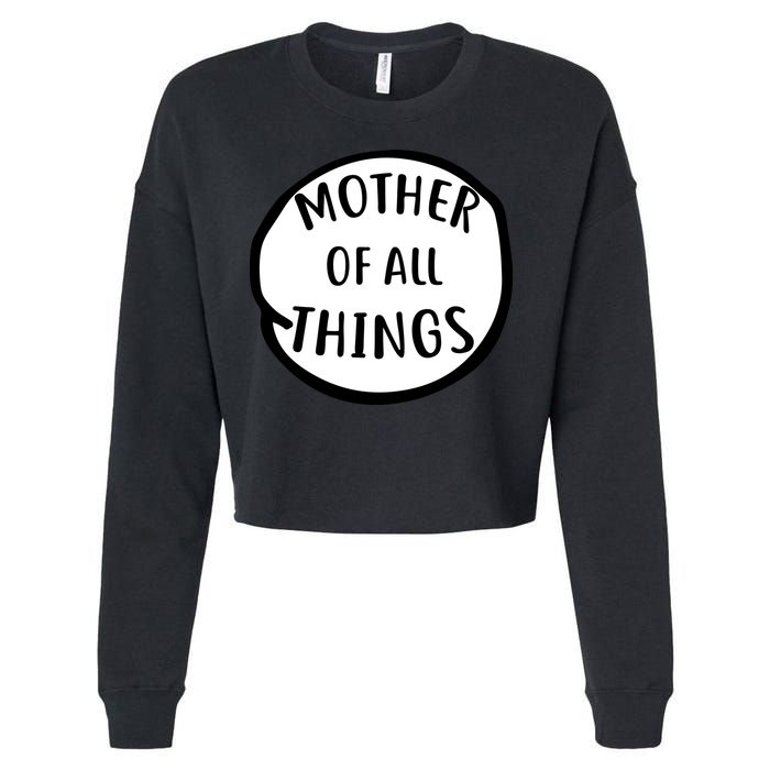 Mother Of All Things Cropped Pullover Crew