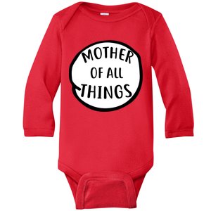 Mother Of All Things Baby Long Sleeve Bodysuit