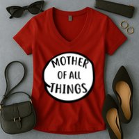 Mother Of All Things Women's V-Neck T-Shirt