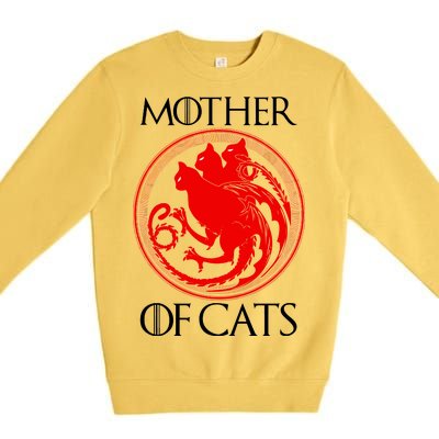 Mother Of Cats Premium Crewneck Sweatshirt