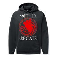 Mother Of Cats Performance Fleece Hoodie