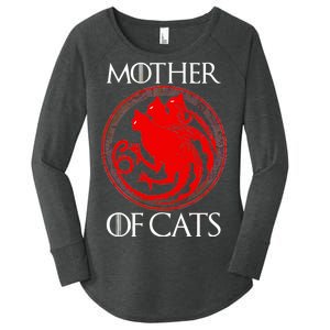 Mother Of Cats Women's Perfect Tri Tunic Long Sleeve Shirt