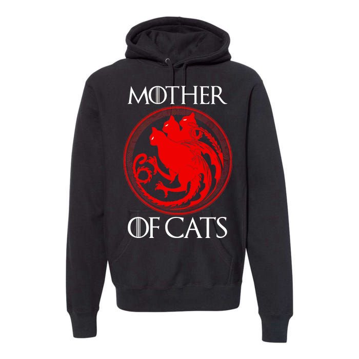 Mother Of Cats Premium Hoodie