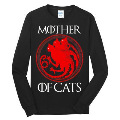 Mother Of Cats Tall Long Sleeve T-Shirt