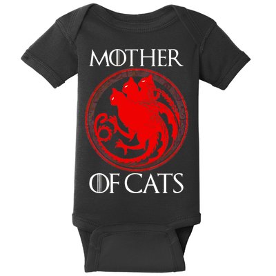 Mother Of Cats Baby Bodysuit