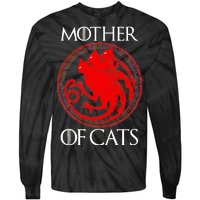 Mother Of Cats Tie-Dye Long Sleeve Shirt