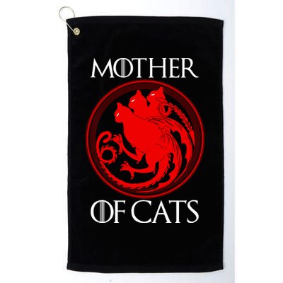 Mother Of Cats Golf Towel