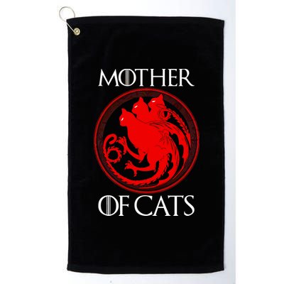 Mother Of Cats Platinum Collection Golf Towel