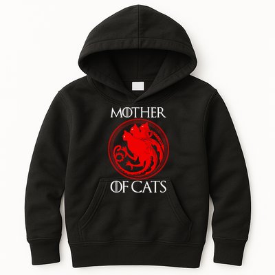 Mother Of Cats Kids Hoodie