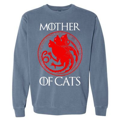 Mother Of Cats Garment-Dyed Sweatshirt