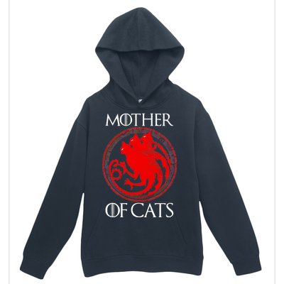 Mother Of Cats Urban Pullover Hoodie