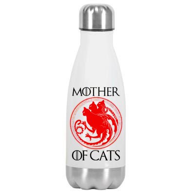 Mother Of Cats Stainless Steel Insulated Water Bottle