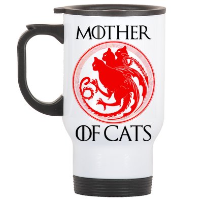 Mother Of Cats Stainless Steel Travel Mug