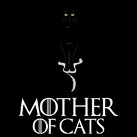 Mother of Cats Funny Cat Lover USA-Made Doggie Bandana