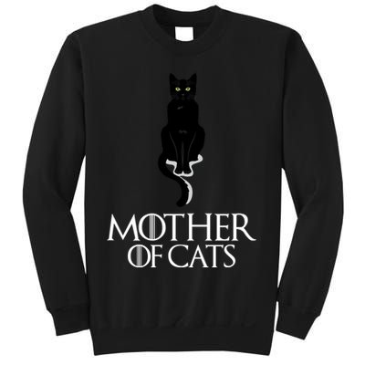 Mother of Cats Funny Cat Lover Sweatshirt