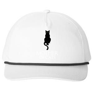 Mother of Cats Funny Cat Lover Snapback Five-Panel Rope Hat