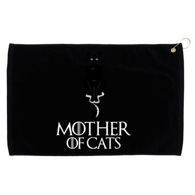 Mother of Cats Funny Cat Lover Grommeted Golf Towel