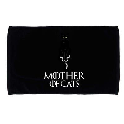 Mother of Cats Funny Cat Lover Microfiber Hand Towel