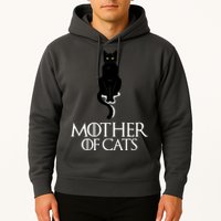 Mother of Cats Funny Cat Lover Hoodie