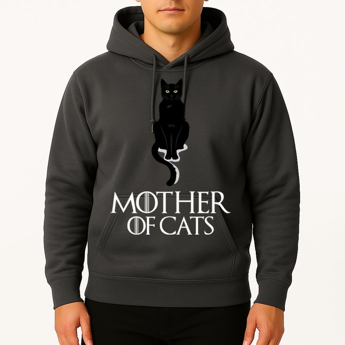 Mother of Cats Funny Cat Lover Hoodie
