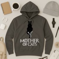 Mother of Cats Funny Cat Lover Hoodie