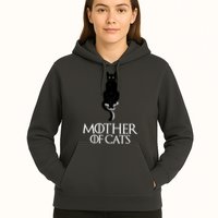 Mother of Cats Funny Cat Lover Hoodie