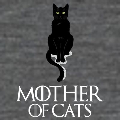 Mother of Cats Funny Cat Lover T-Shirt