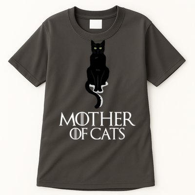 Mother of Cats Funny Cat Lover Tall T-Shirt