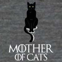 Mother of Cats Funny Cat Lover Button