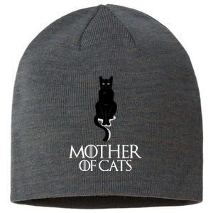 Mother of Cats Funny Cat Lover Sustainable Beanie