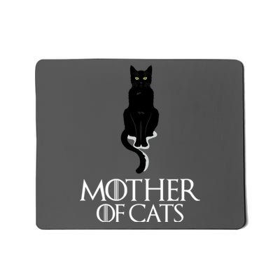 Mother of Cats Funny Cat Lover Mousepad