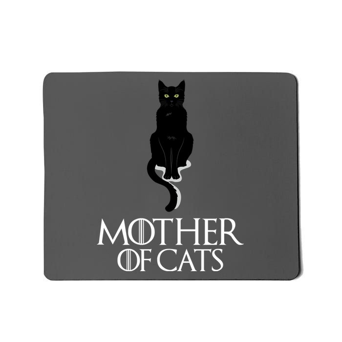 Mother of Cats Funny Cat Lover Mousepad