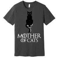 Mother of Cats Funny Cat Lover Premium T-Shirt