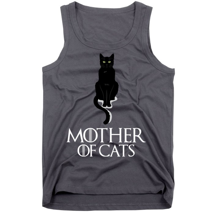 Mother of Cats Funny Cat Lover Tank Top