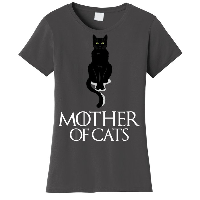 Mother of Cats Funny Cat Lover Women's T-Shirt