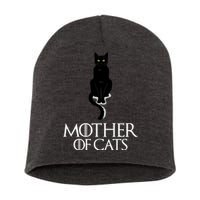 Mother of Cats Funny Cat Lover Short Acrylic Beanie