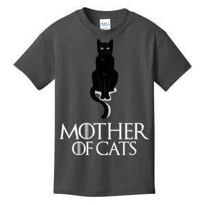 Mother of Cats Funny Cat Lover Kids T-Shirt