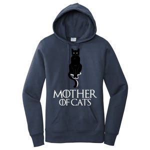 Mother of Cats Funny Cat Lover Women's Pullover Hoodie