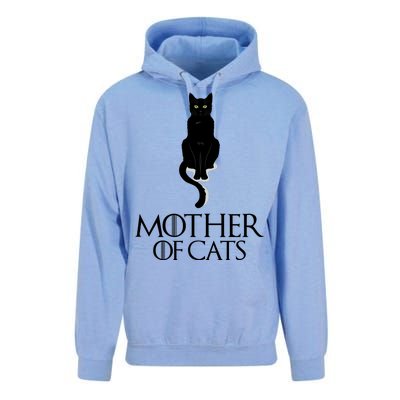 Mother of Cats Funny Cat Lover Unisex Surf Hoodie