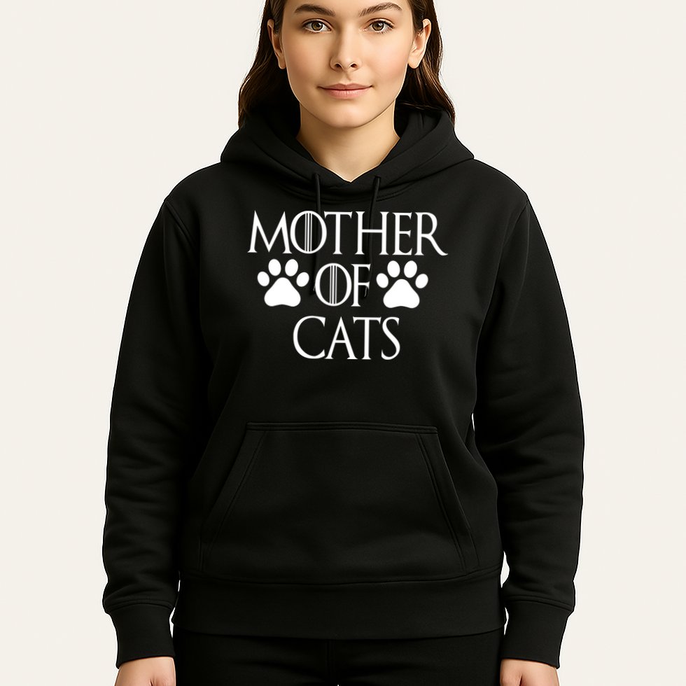 Mother Of Cats Meme Hoodie