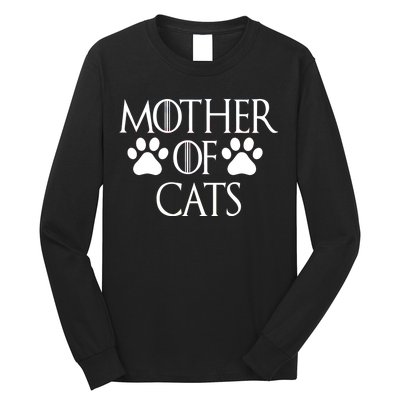 Mother Of Cats Meme Long Sleeve Shirt