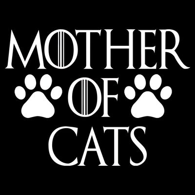 Mother Of Cats Meme T-Shirt