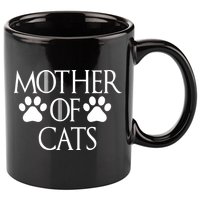 Mother Of Cats Meme 11oz C Handle Ceramic Mug
