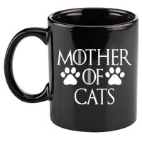 Mother Of Cats Meme 11oz C Handle Ceramic Mug